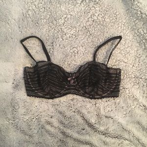 Unlined Lace Balconet Bra